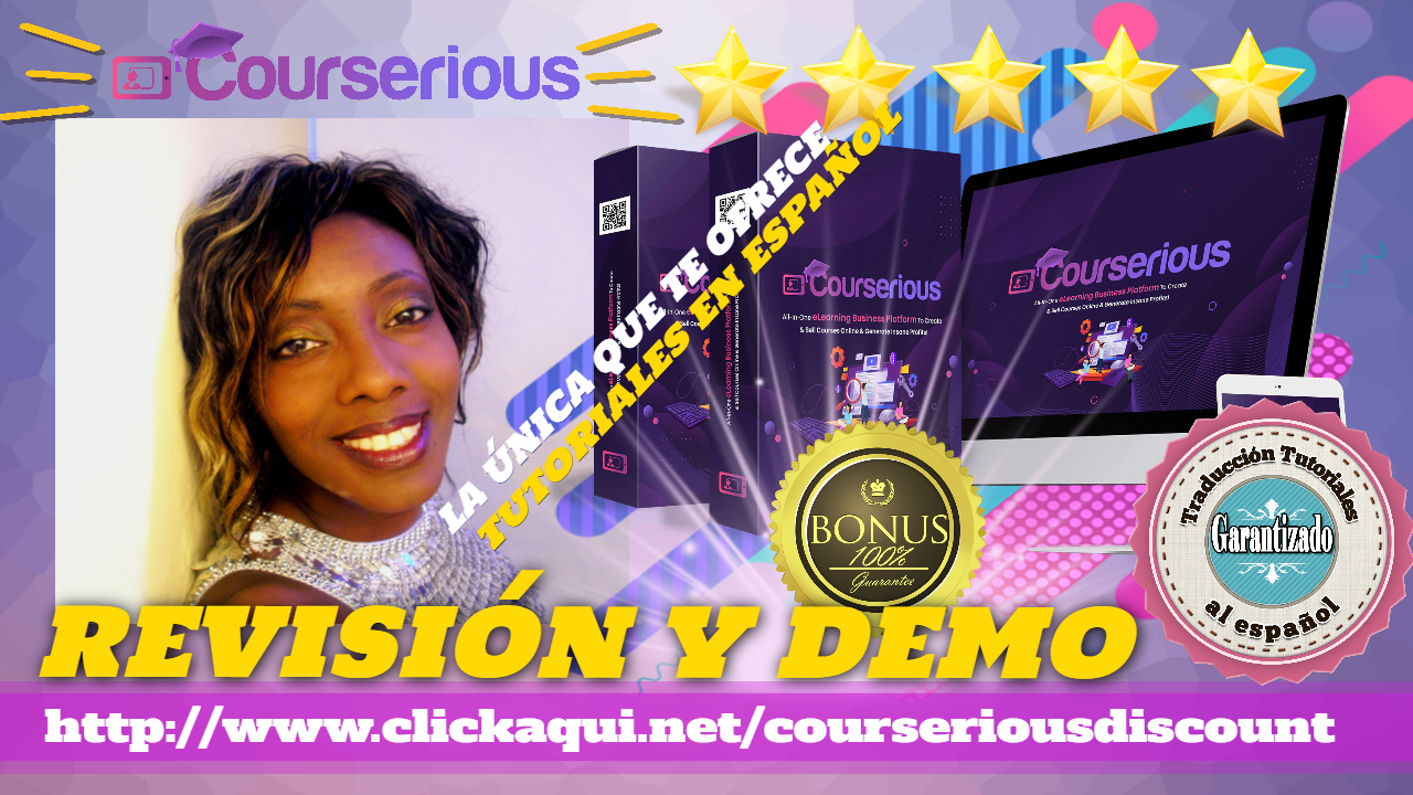 –> ☑️Cupón de descuento. COURSERIOUS Bonus y Review.⭐️⭐️⭐️⭐️