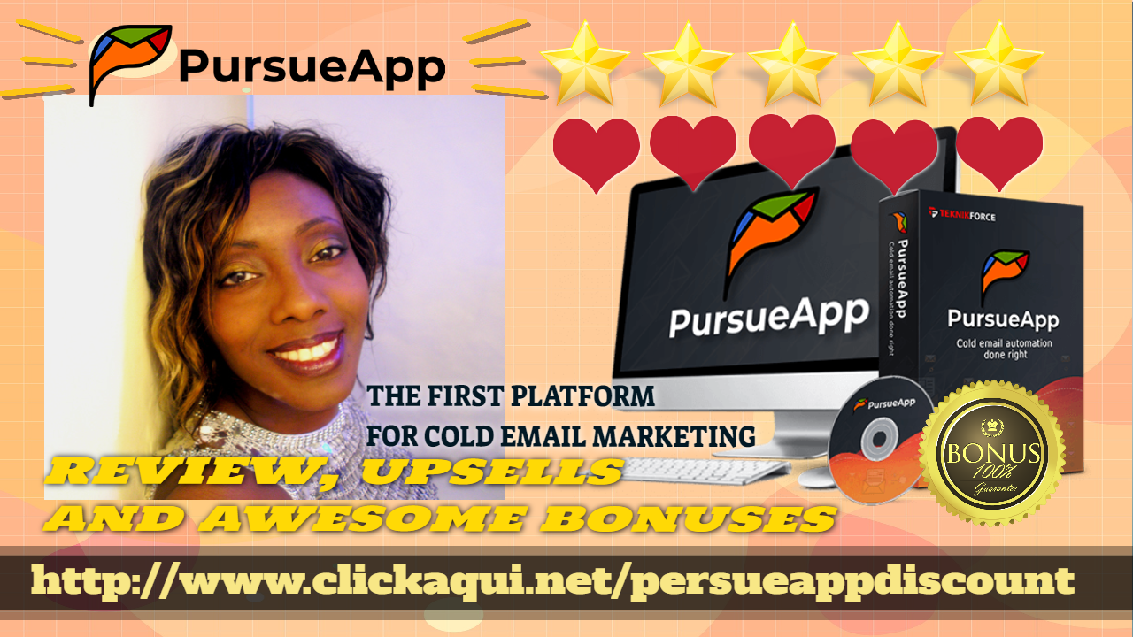 PURSUEAPP. Review and Bonuses ⭐️⭐️⭐️⭐️✨✨