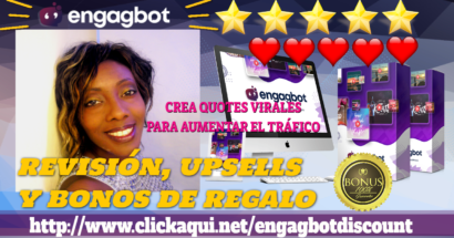 ENGAGBOT. Revision y Bonos ⭐️⭐️⭐️⭐️✨✨ CREADOR DE QUOTES VIRALES